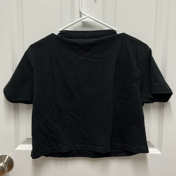 Universal Studios Wizarding World Harry Potter Deathly Hallow Crop Shirt Top M - Picture 5 of 7